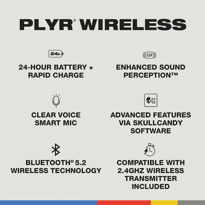 Skullcandy PLYR Multi-Platform Wireless Gaming Headset - Digi-Black