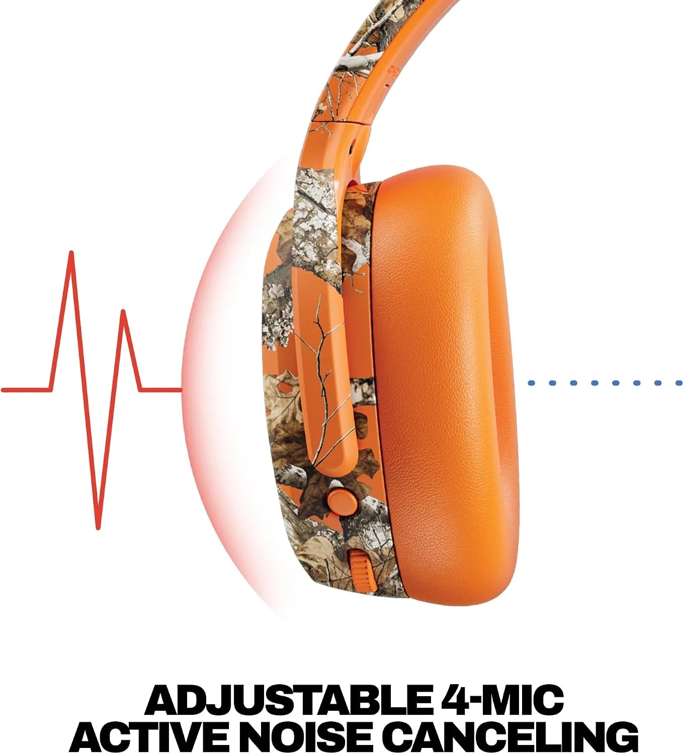 Skullcandy Crusher ANC 2 Wireless Headphones - Realtree Edge Colors Hazard