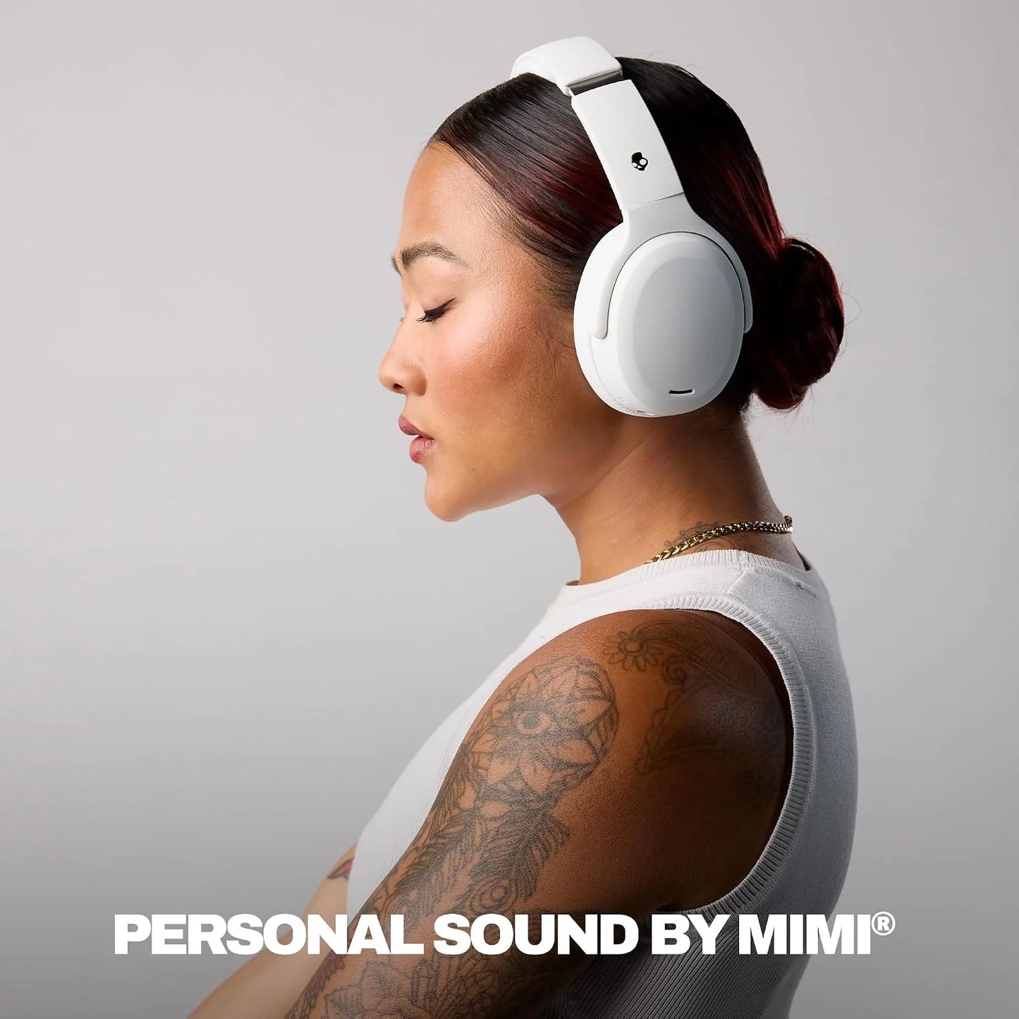 Skullcandy Crusher ANC 2 Noise Cancelling Wireless Headphones - Bone
