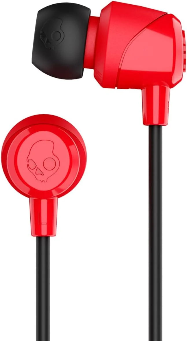 Skullcandy Jib Wired Earbuds with 3.5mm AUX Plug - Red