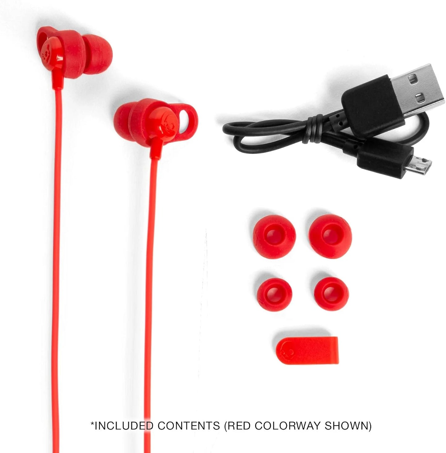 Skullcandy Jib+ in-Ear Wireless Earbuds, 6 Hr Battery, Microphone, Works with iPhone Android and Bluetooth Devices - Blue