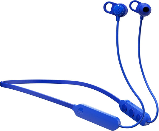 Skullcandy Jib+ in-Ear Wireless Earbuds, 6 Hr Battery, Microphone, Works with iPhone Android and Bluetooth Devices - Blue