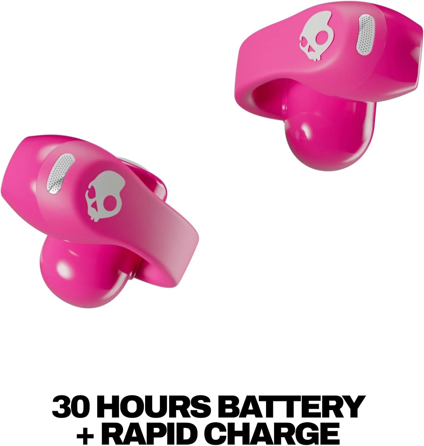 Skullcandy Push 720 Open Wireless Open-Ear Bluetooth Earbuds - Crazy Pink