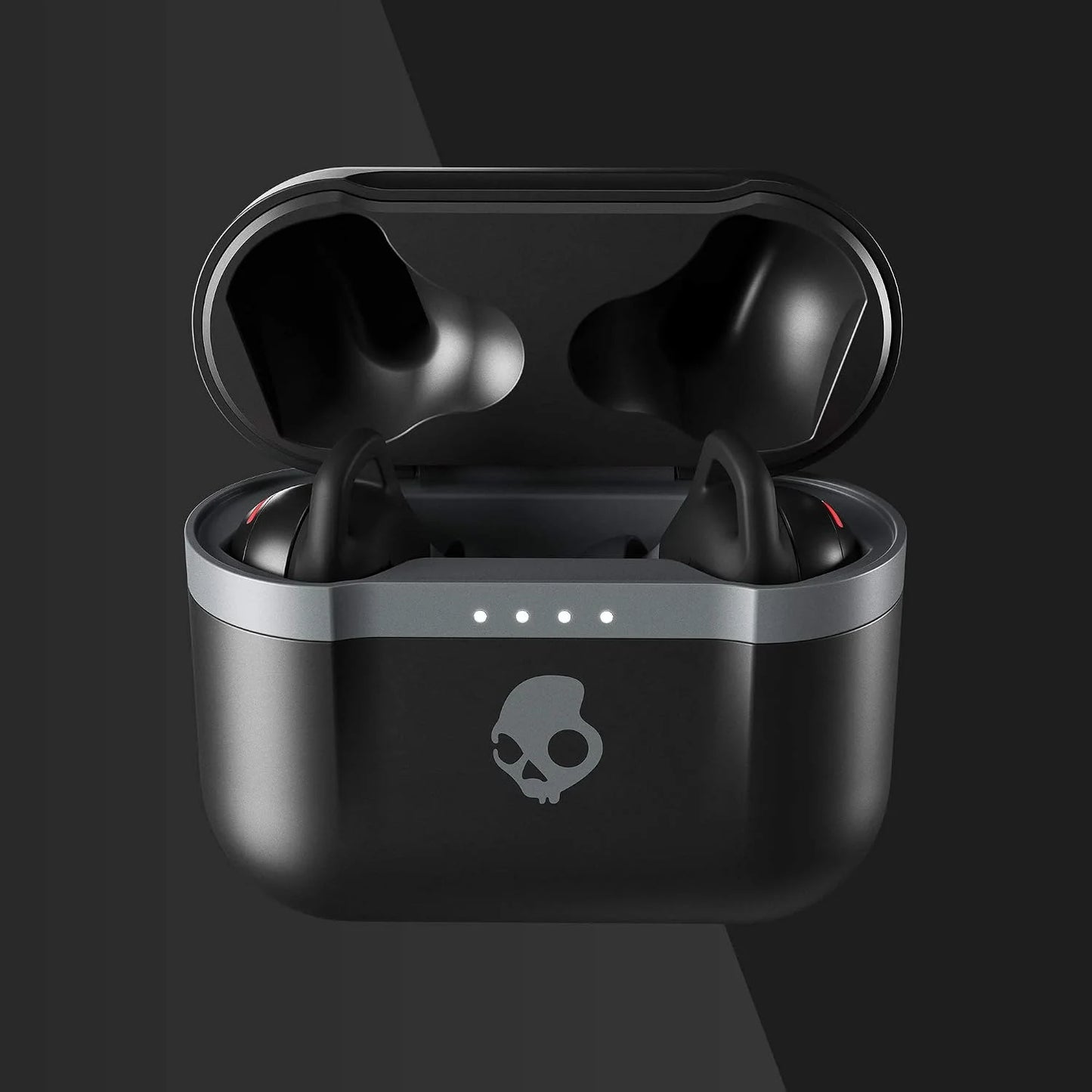 Skullcandy Indy Evo in-Ear Wireless Earbuds, 30 Hr Battery, Microphone, Works with iPhone Android and Bluetooth Devices - Black