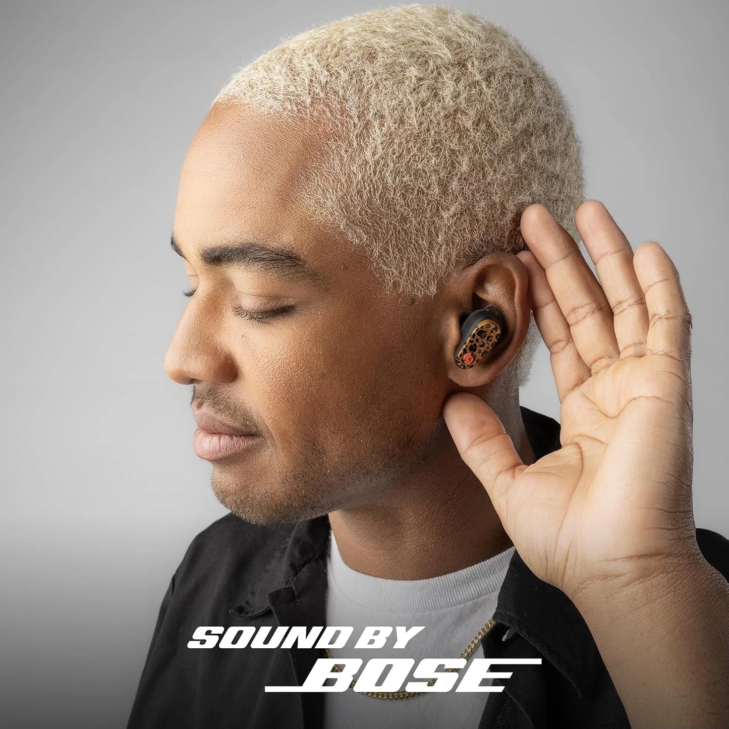 Skullcandy Method 360 ANC Wireless Earbuds with Sound by Bose - Leopard
