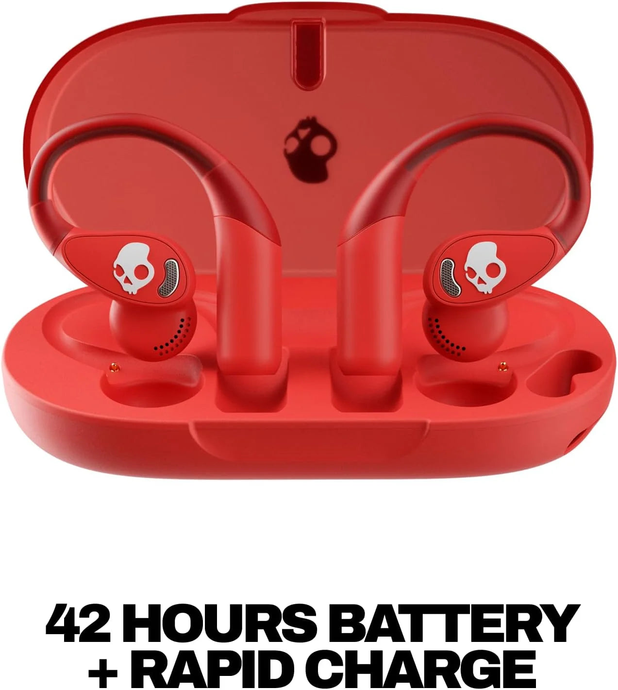 Skullcandy Push 540 Open Wireless Open-Ear Bluetooth Earbuds - Bone