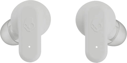 Skullcandy Dime Evo Wireless Earbuds with Clip-Anywhere Case - Bone
