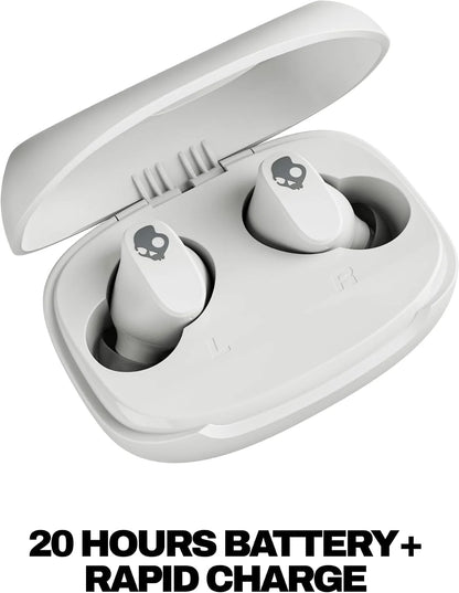 Skullcandy Smokin’ Buds 360 Wireless Noise Isolating Earbuds - Bone