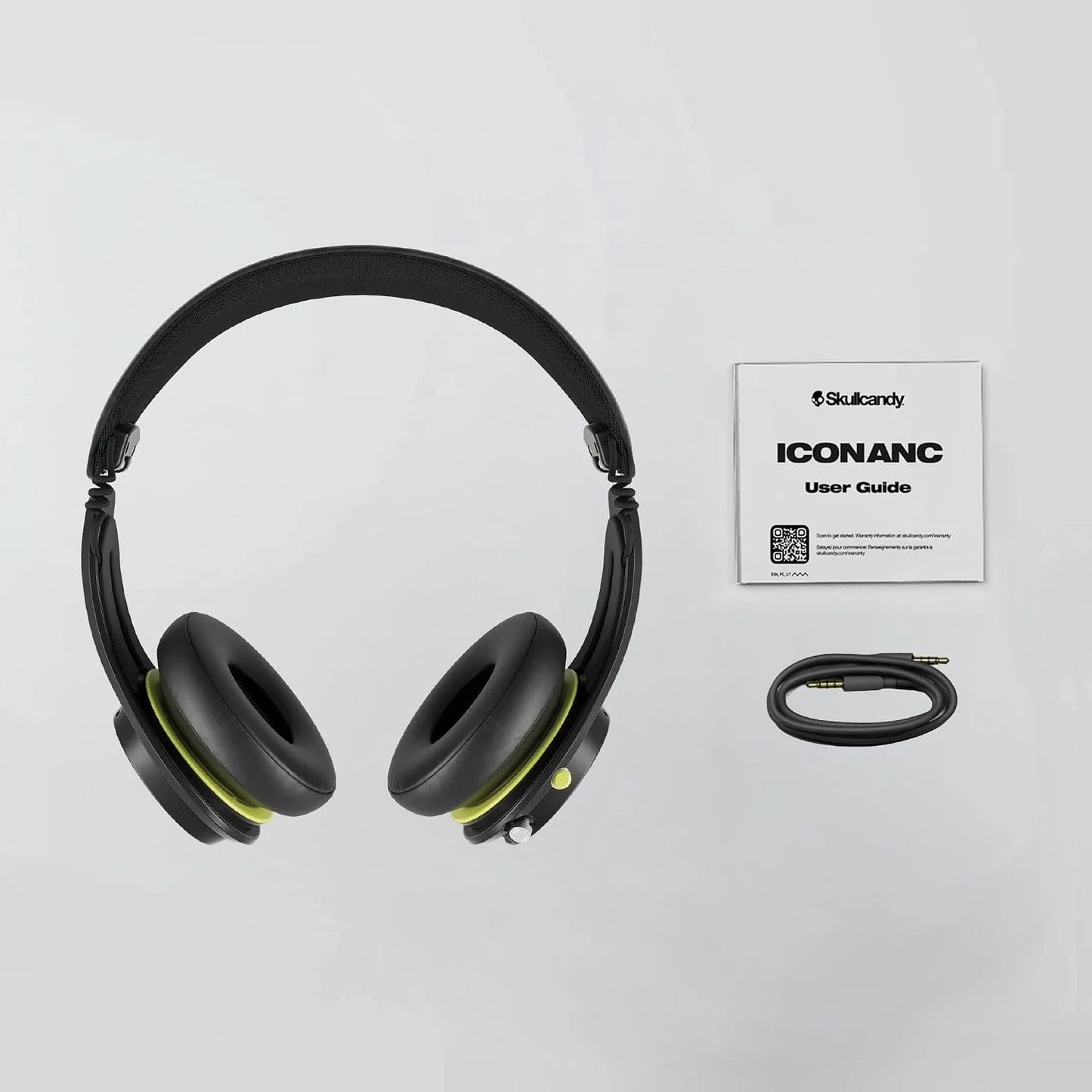 Skullcandy Icon ANC Noise Canceling Wireless Headphones - Bone/Orange