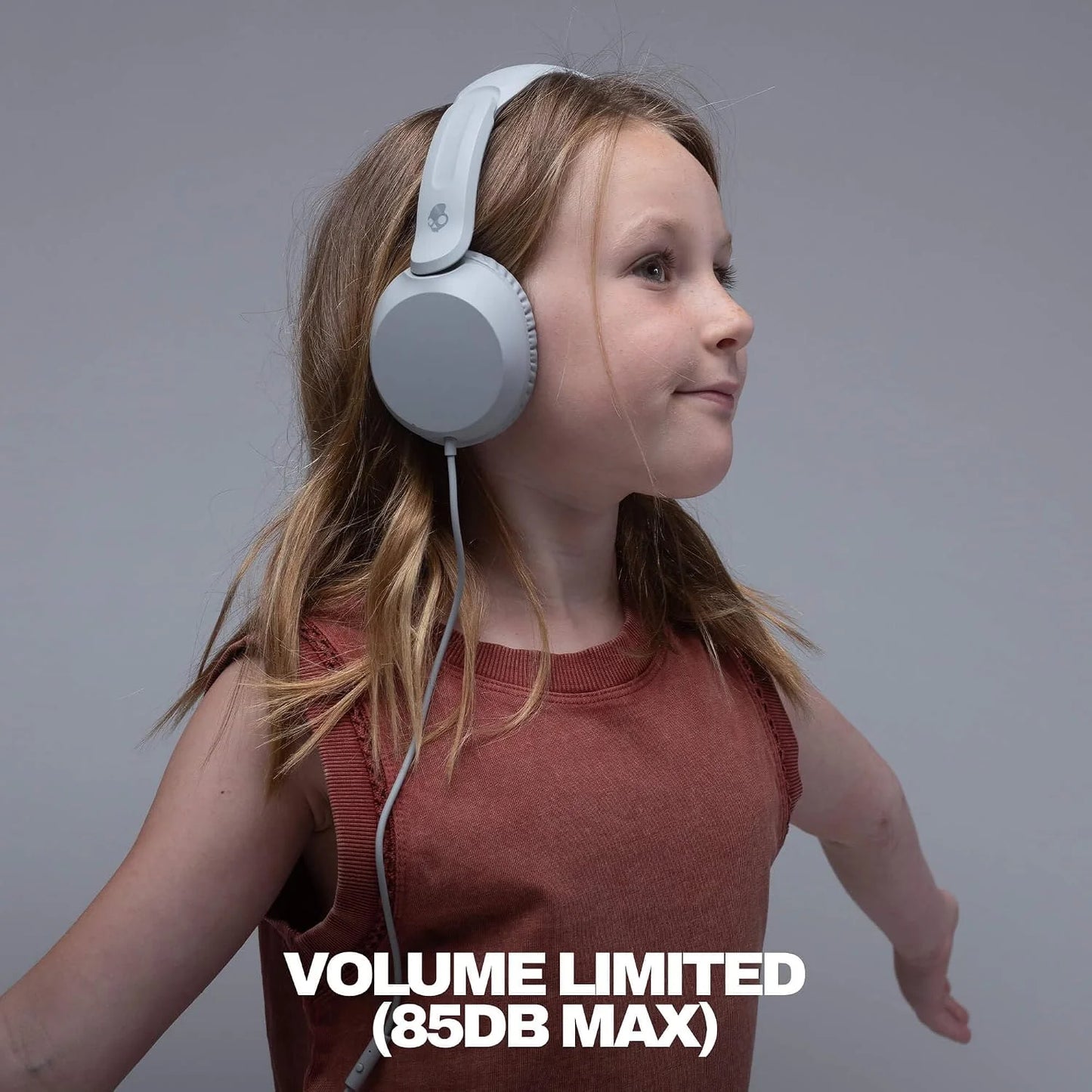 Skullcandy Icon 180 Wired On-Ear Headphones - Cement