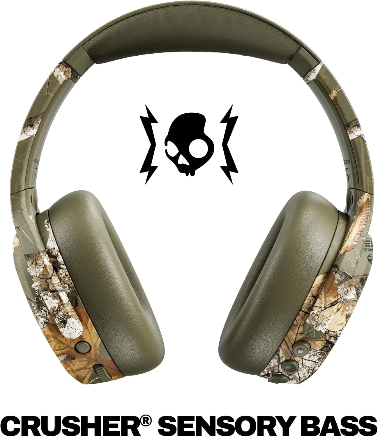 Skullcandy Crusher ANC 2 Wireless Headphones - Realtree Edge Colors Drab