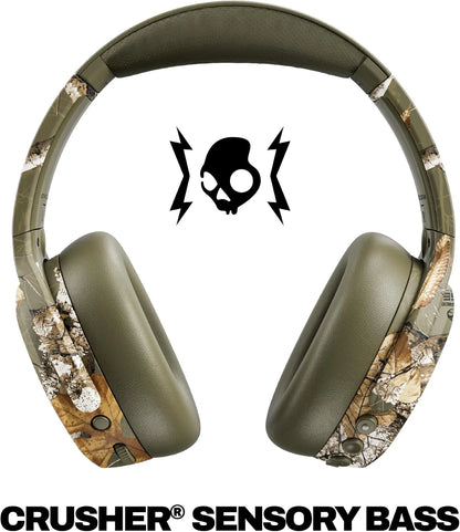 Skullcandy Crusher ANC 2 Wireless Headphones - Realtree Edge Colors Drab