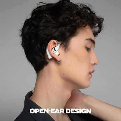 Skullcandy Push 540 Open Wireless Open-Ear Bluetooth Earbuds - Bone