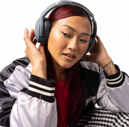 Skullcandy Crusher Evo Wireless Multi-Sensory Bass Headphones - Chill Grey