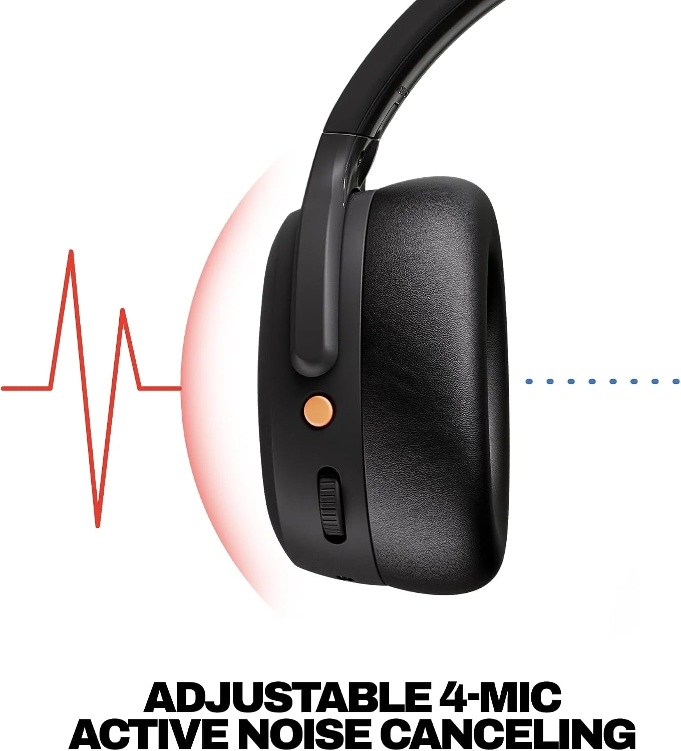 Skullcandy Crusher ANC 2 Noise Cancelling Wireless Headphones - True Black