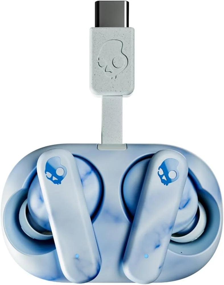 Skullcandy EcoBuds Sustainable Wireless in-Ear Bluetooth Earbuds - Glacier