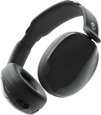 Skullcandy Hesh 540 ANC Wireless Over-Ear Bluetooth Headphones With THX Spatial Audio, Active Noise Cancelling, Personalized Sound, Up To 65 Hours Battery, Microphone For iPhone Android - True Black