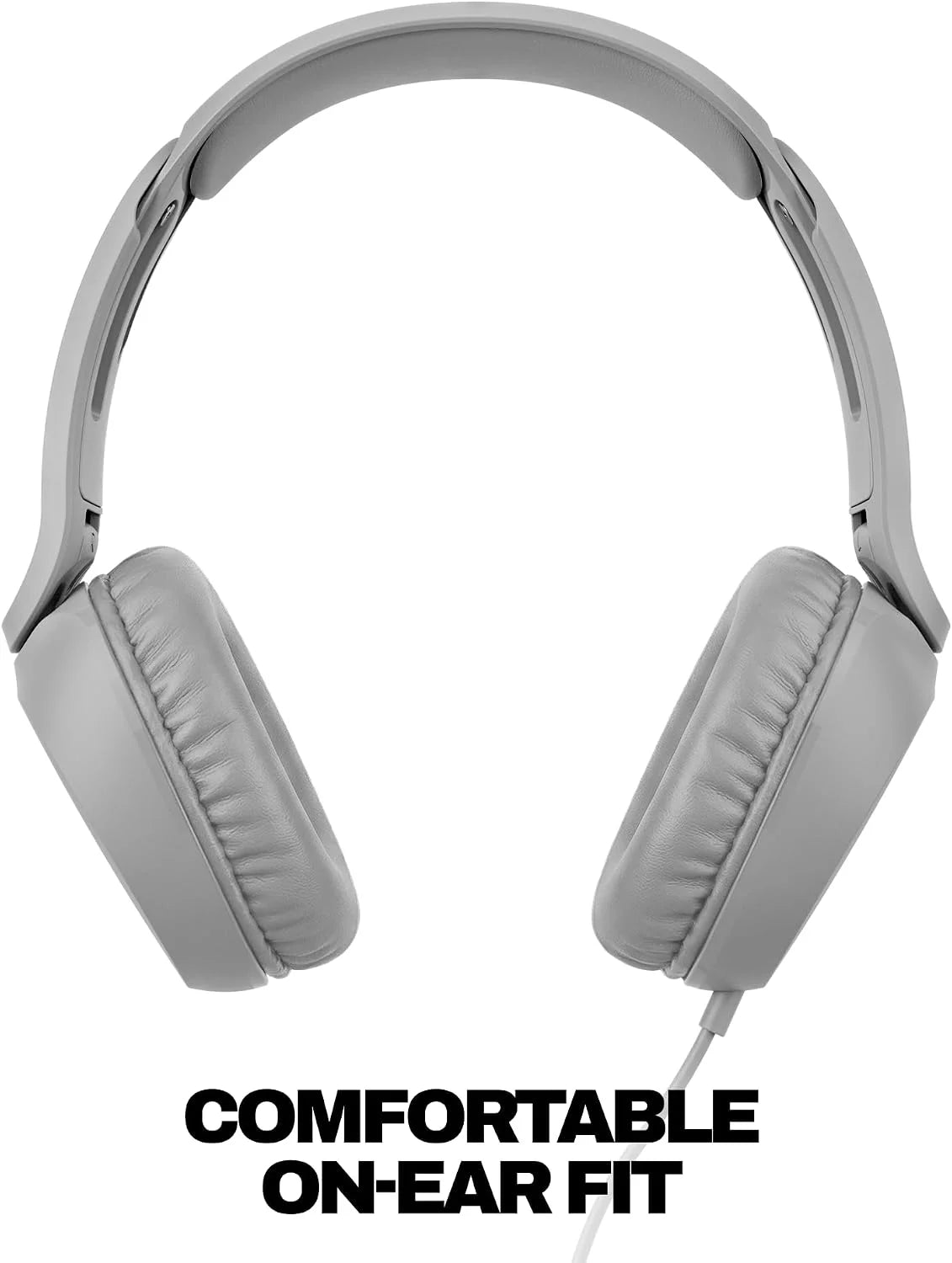 Skullcandy Icon 180 Wired On-Ear Headphones - Cement