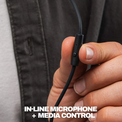 Skullcandy Icon 180 Wired On-Ear Headphones - Black