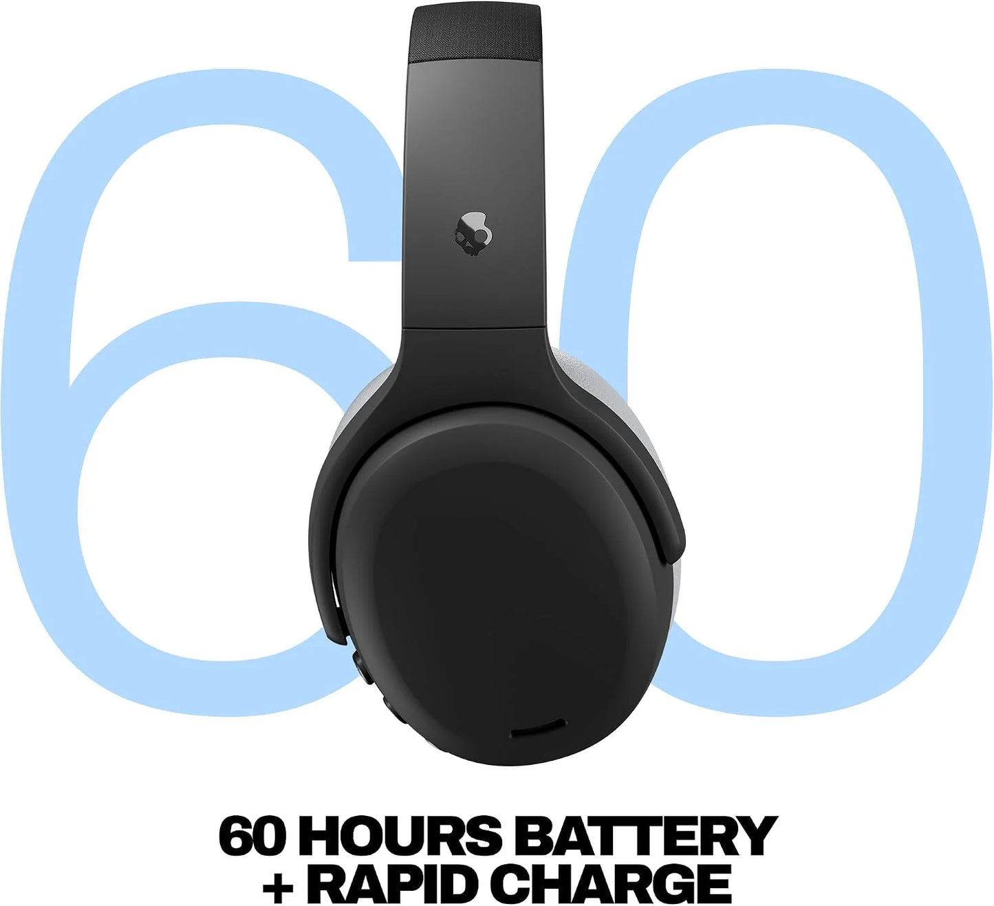 Skullcandy Crusher ANC 2 Noise Cancelling Wireless Headphones - Asphalt
