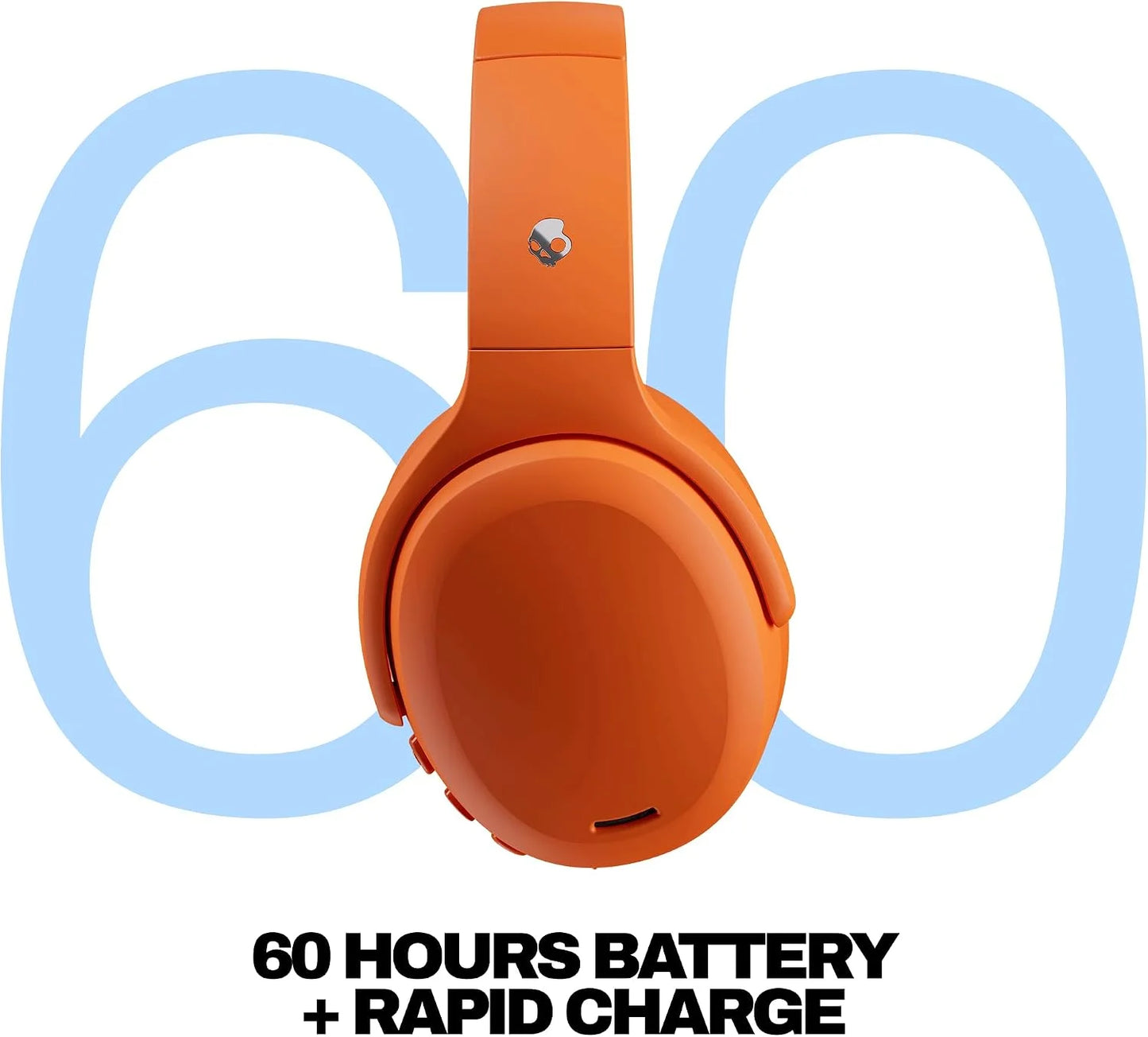 Skullcandy Crusher ANC 2 Noise Cancelling Wireless Headphones - Hazard