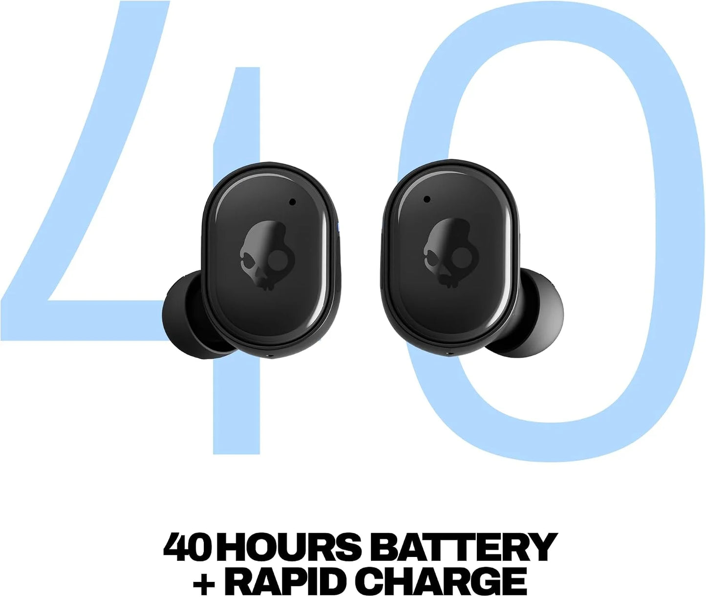 Skullcandy Grind Wireless In-Ear Earbuds - True Black