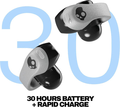 Skullcandy Push 720 Open Wireless Open-Ear Bluetooth Earbuds - Chrome