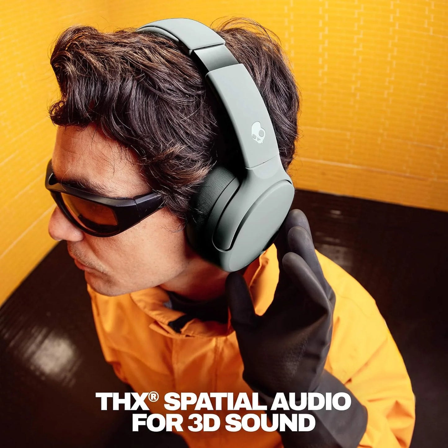 Skullcandy Crusher 720 Wireless Sensory Bass Headphones - Cement