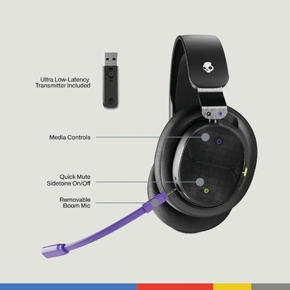 Skullcandy PLYR Multi-Platform Wireless Gaming Headset - Digi-Black