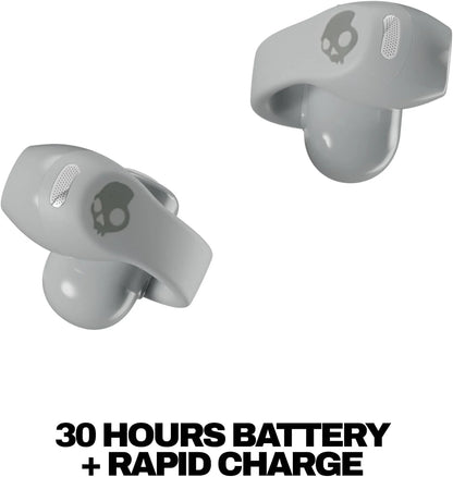 Skullcandy Push 720 Open Wireless Open-Ear Bluetooth Earbuds - Cement